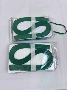 Quilling Paper SOLID 3/8" Wd 21” Long 50 Strips Per Pk - 12 Pack Lot Of Green